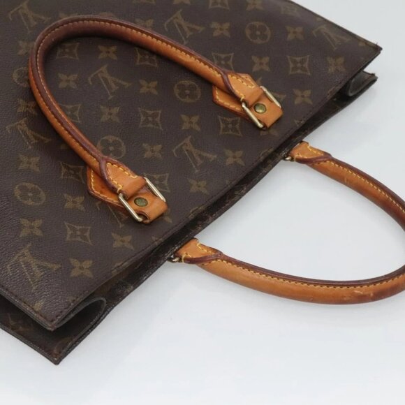 LOUIS VUITTON Monogram Sac Plat Hand Bag - Picture 8 of 16